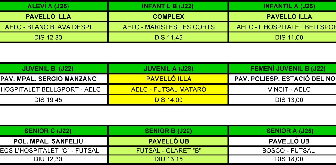 LA PRÈVIA DE LA JORNADA (26-04-15)