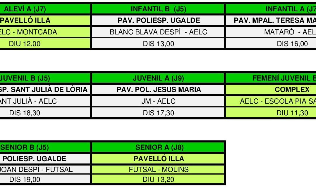 LA PRÈVIA DE LA JORNADA (15-11-15)