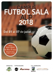 Arriba el 6è Campus de Futbol Sala Alp 2018