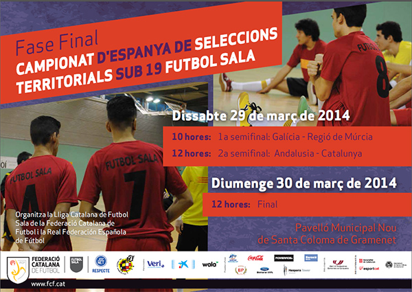 FASE FINAL DEL CAMPIONAT JUVENIL DE SELECCIONS TERRITORIALS