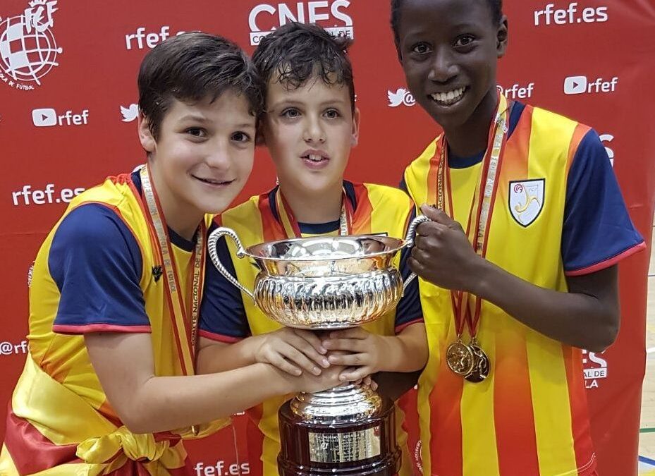 Tres mamuts campions d’Espanya Aleví