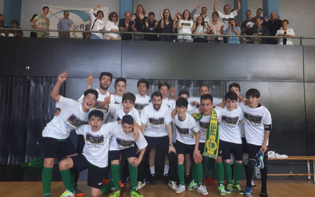 L’Infantil A es proclama campió de Divisió d’Honor