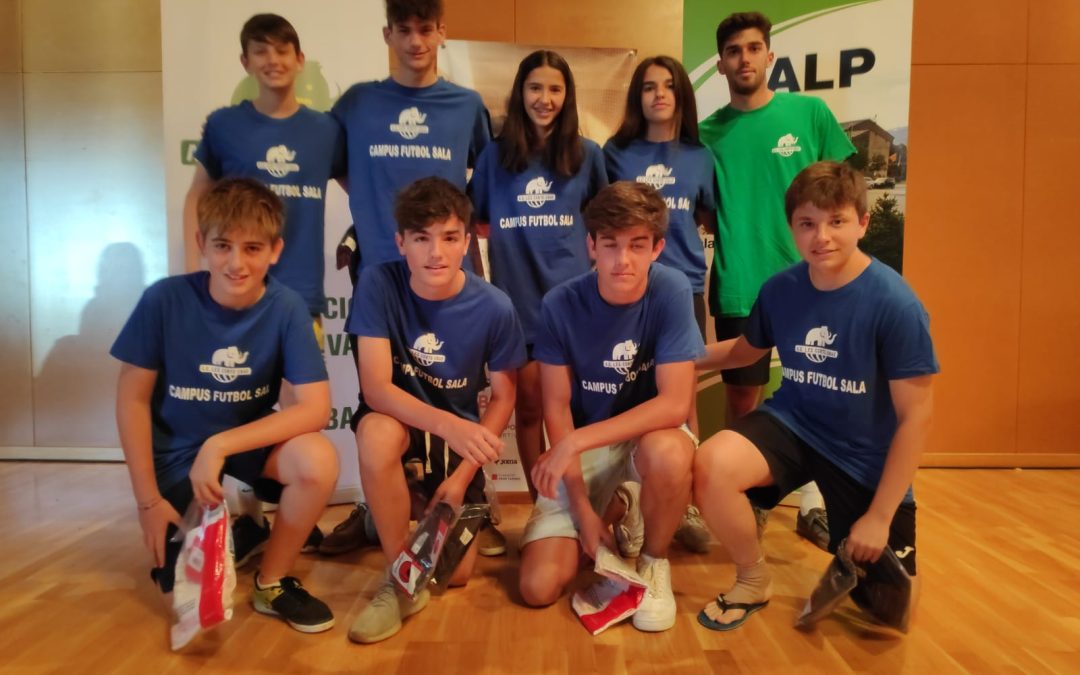 Setmana per recordar al Campus de Futbol Sala Alp 2019