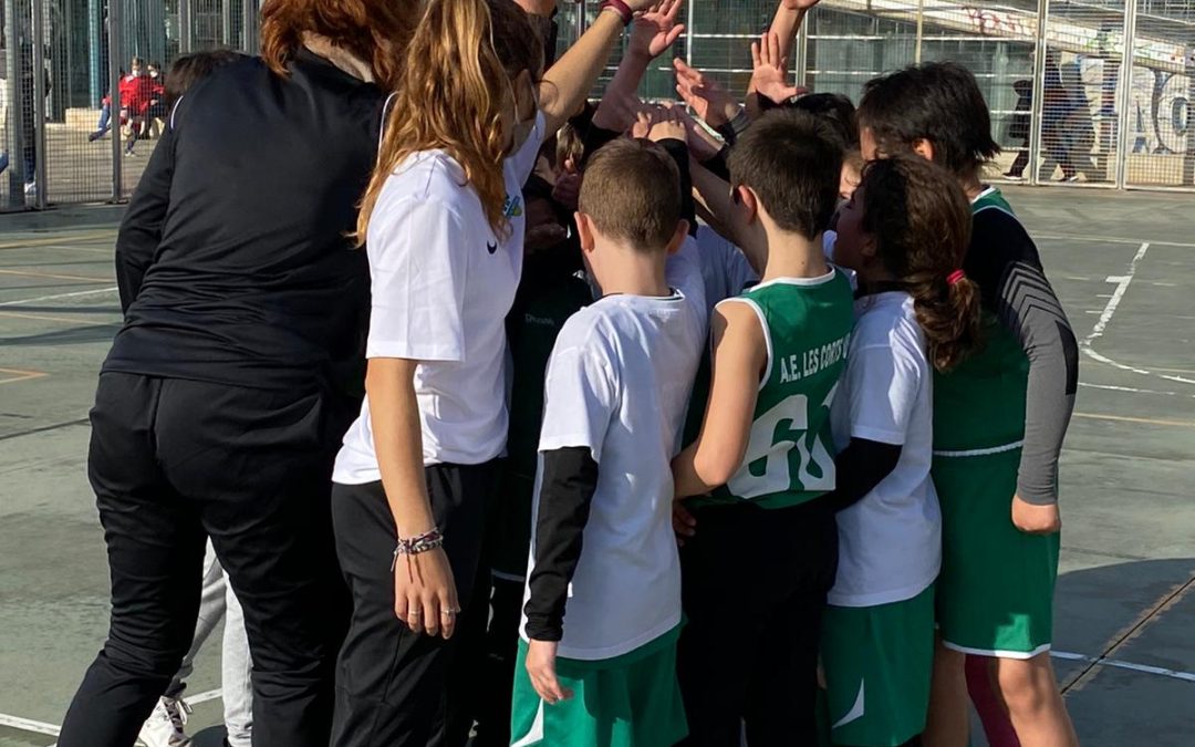 Inici de la competició escolar de bàsquet