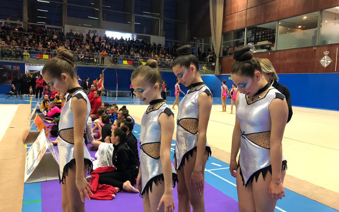 Les gimnastes Mamuts superen les expectatives