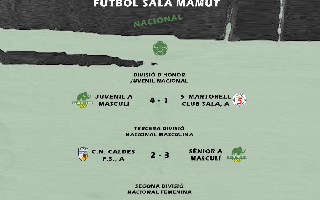 El post de la jornada mamut de futbol sala