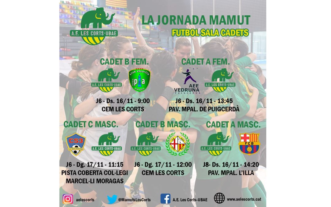 La prèvia de la jornada mamut de futbol sala