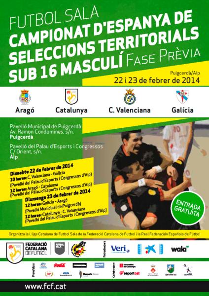 PRÈVIA DEL CAMPIONAT D’ESPANYA DE SELECCIONS TERRITORIALS CADET
