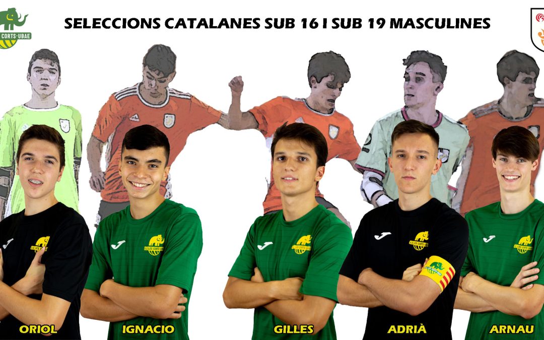 Cinc mamuts a les Seleccions Catalanes sub 16 i sub 19 masculines