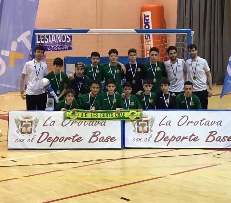 L’Infantil A subcampió del IV Torneo Internacional Villa de La Orotava – Tenerife