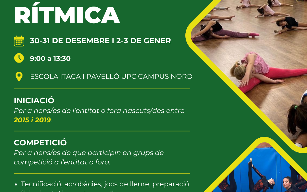 Tecnificació de Nadal de Gimnàstica