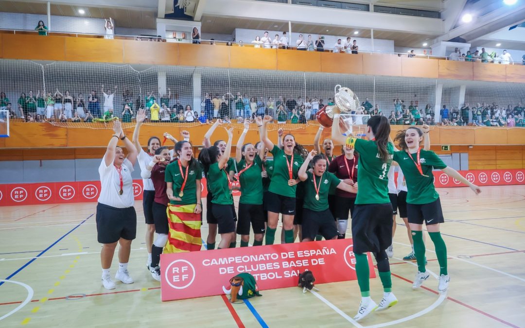 El Juvenil A femení es proclama Campió d’Espanya!