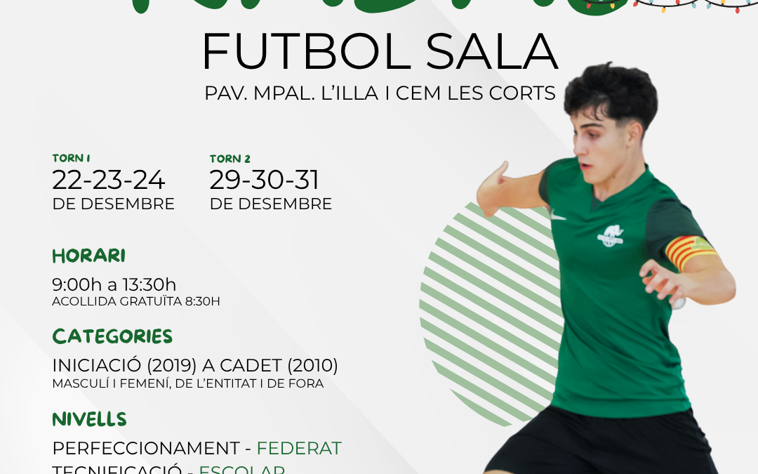 Tecnificació de Nadal de Futbol Sala