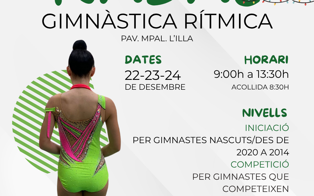 Tecnificació de Nadal de Gimnàstica