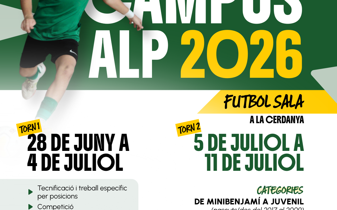 Campus de Futbol Sala Alp 2026
